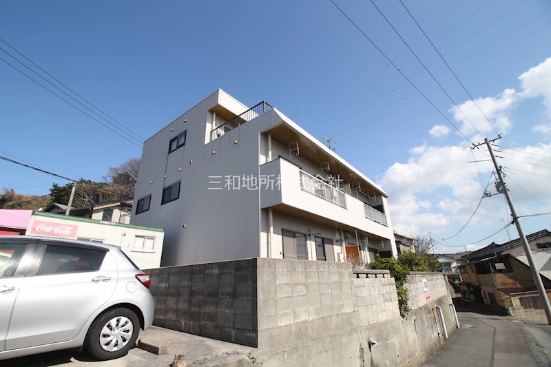 島田アパートの建物外観