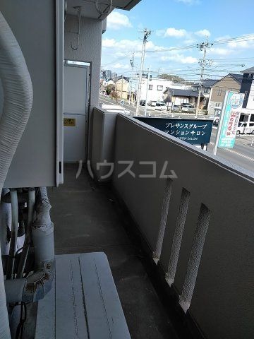 【豊橋市中郷町のマンションのバルコニー】