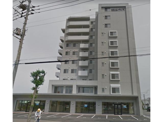 余市郡余市町黒川町のマンションの建物外観