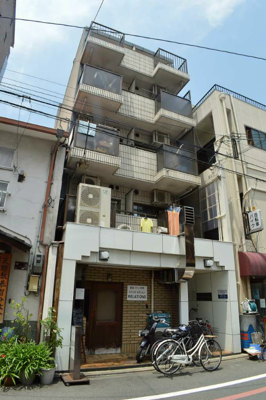 京都市中京区大阪材木町のマンションの建物外観
