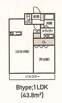 グランフォート東根の間取り