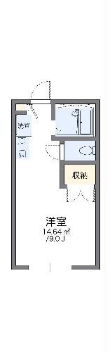 レオパレス萩原の間取り