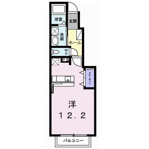 セレーノ・アルドーレ　岡田の間取り