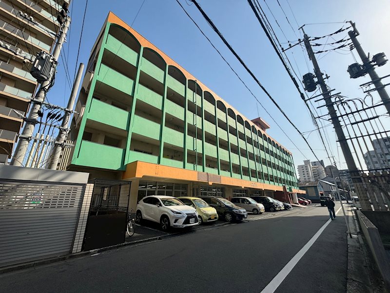 北九州市小倉北区金田のマンションの建物外観