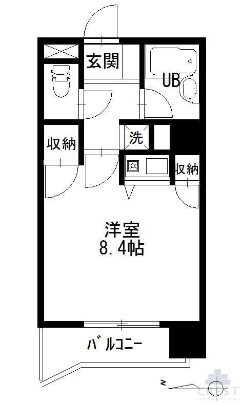 メゾンアルカディア西深津の間取り