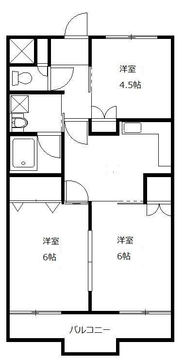 レジデンスTOYOUKE佐野の間取り