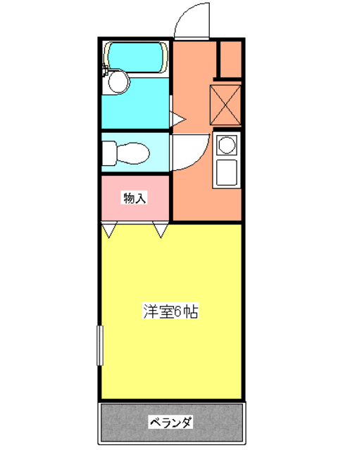 メゾン・ド・ＮＥIIの間取り