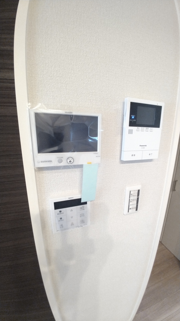 セキュリティ　TVモニターホン、オートロック解除