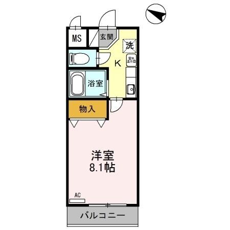 ルミエール・マゴジ１の間取り