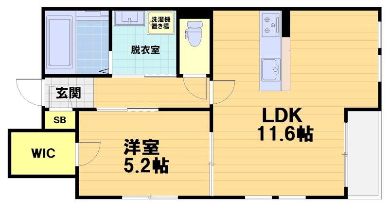 ラバンクール銀閣寺の間取り