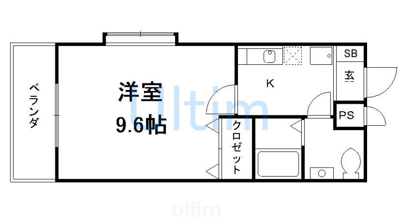 メゾンポジティブの間取り