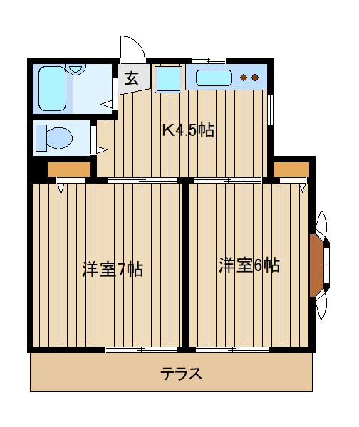 【関町ハイツの間取り】