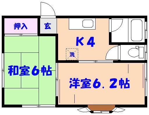 サンシティーの間取り