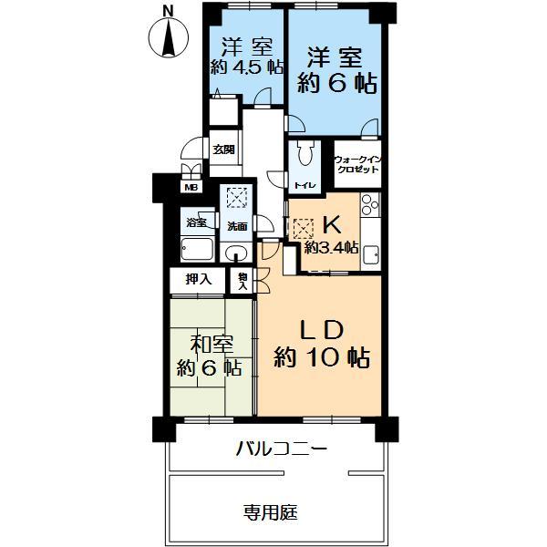 ステイツ苦楽園ガーデンヒルズの間取り