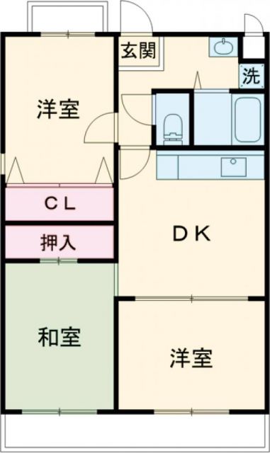 オーシャンビュー江井島の間取り