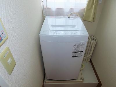 その他設備　洗濯機も付いています
