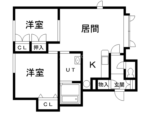 ベルコート永山の間取り