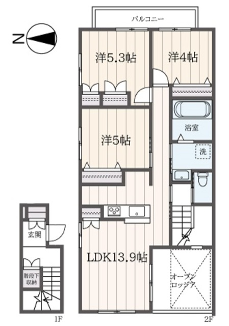 フォートラヴォンの間取り