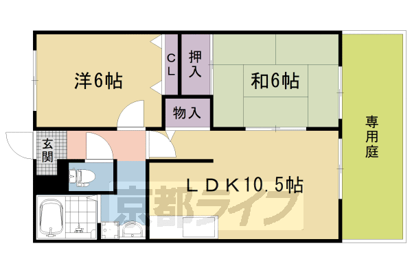 サザンプラミーの間取り