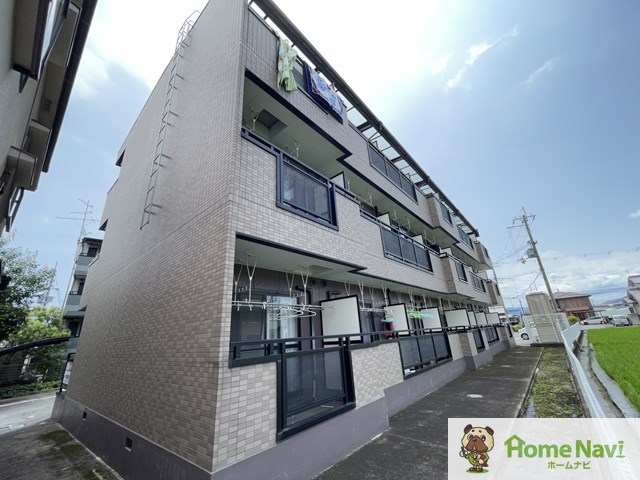 バルコニー　西向きです。