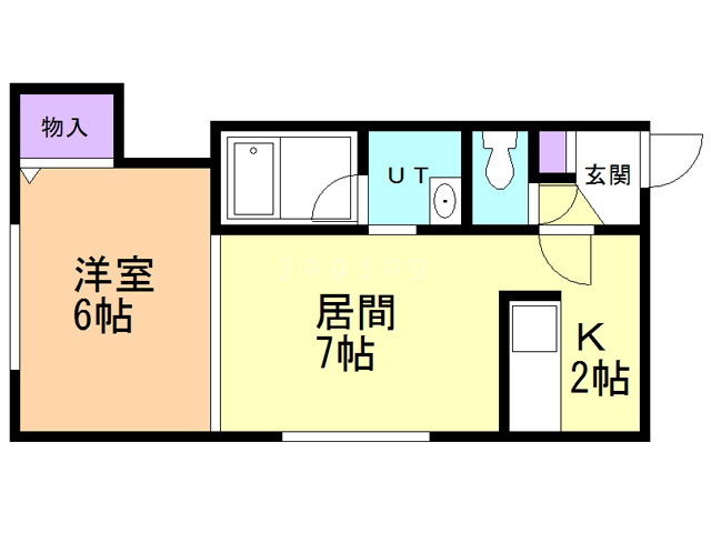 ヴィガラス南平岸の間取り