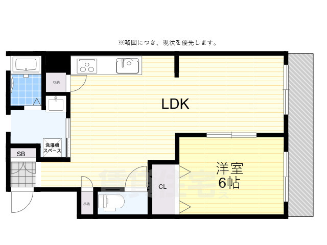 新開ビルの間取り