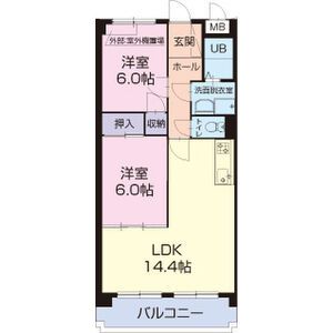 エリジオンIIの間取り