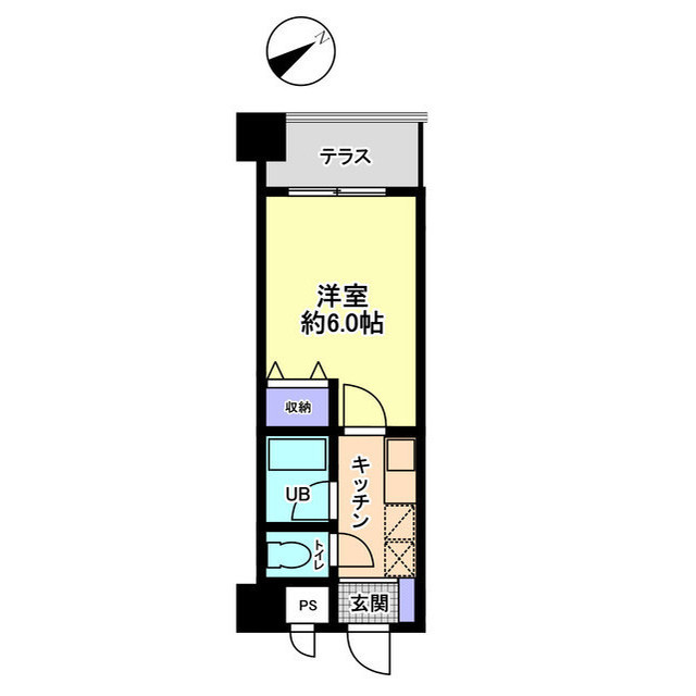 信開トピア南末広の間取り