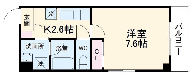 カスミビル相模原の間取り