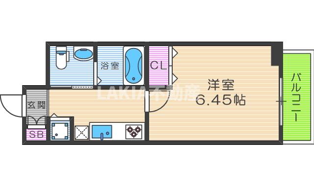 フォレスタ長居の間取り