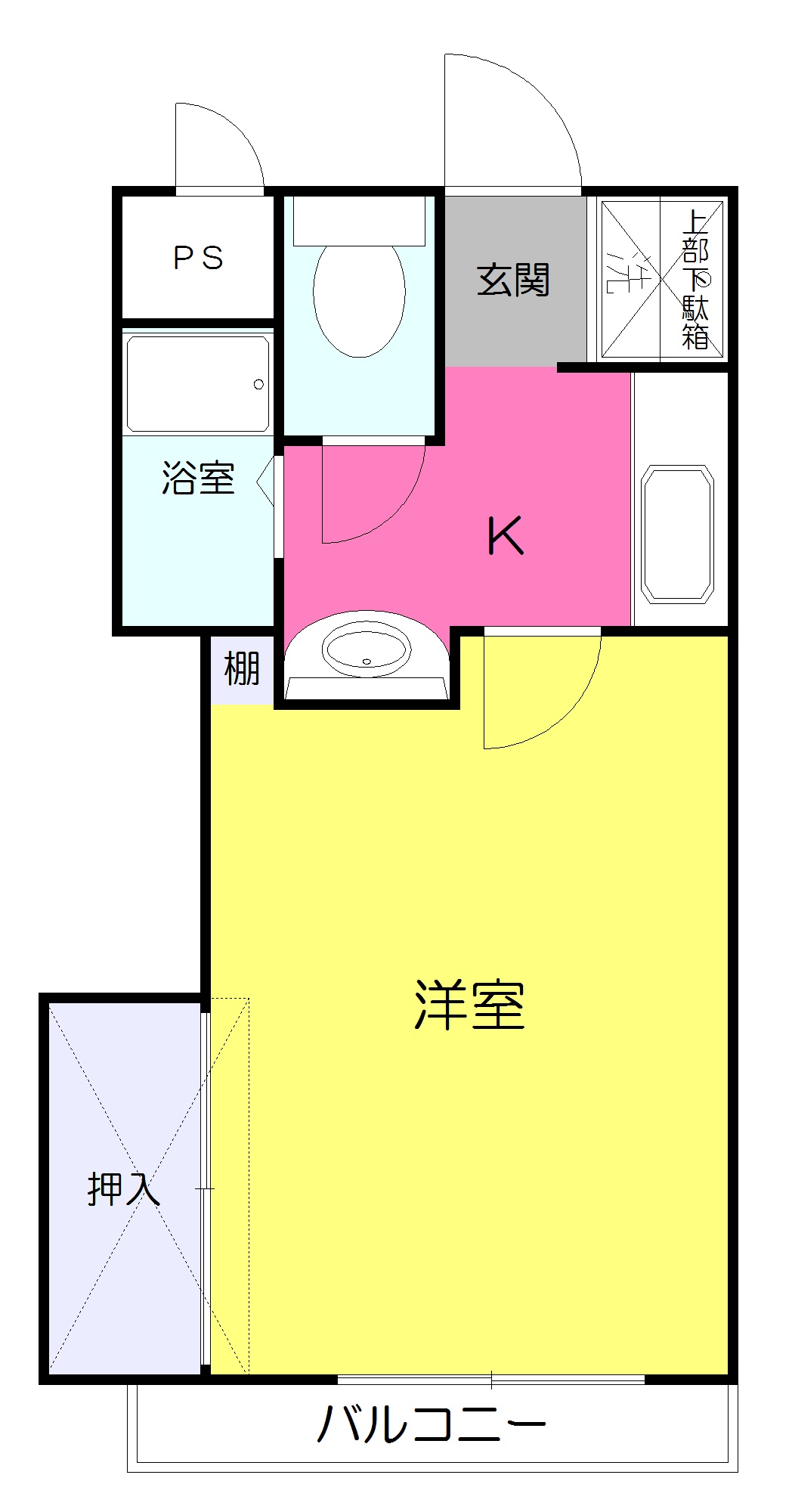 ステージヤマトマチの間取り