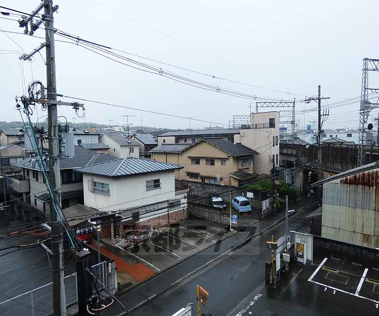 【京都市伏見区京町１０丁目のマンションの眺望】