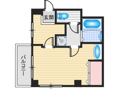 ヤンディIIの間取り