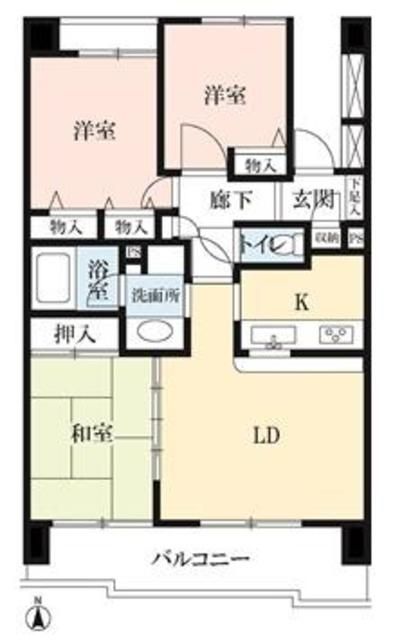 ドゥーエ練馬の間取り