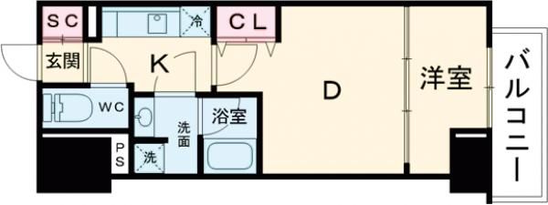 コンフォリア要町の間取り