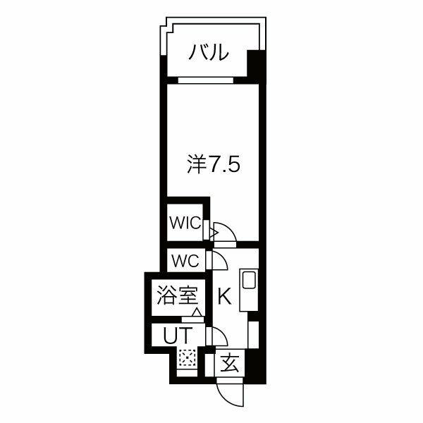 ミラージュパレス都島本通の間取り