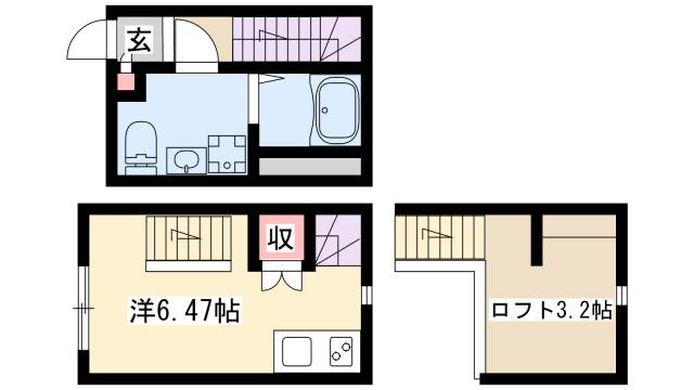 サンモール大曽根の間取り