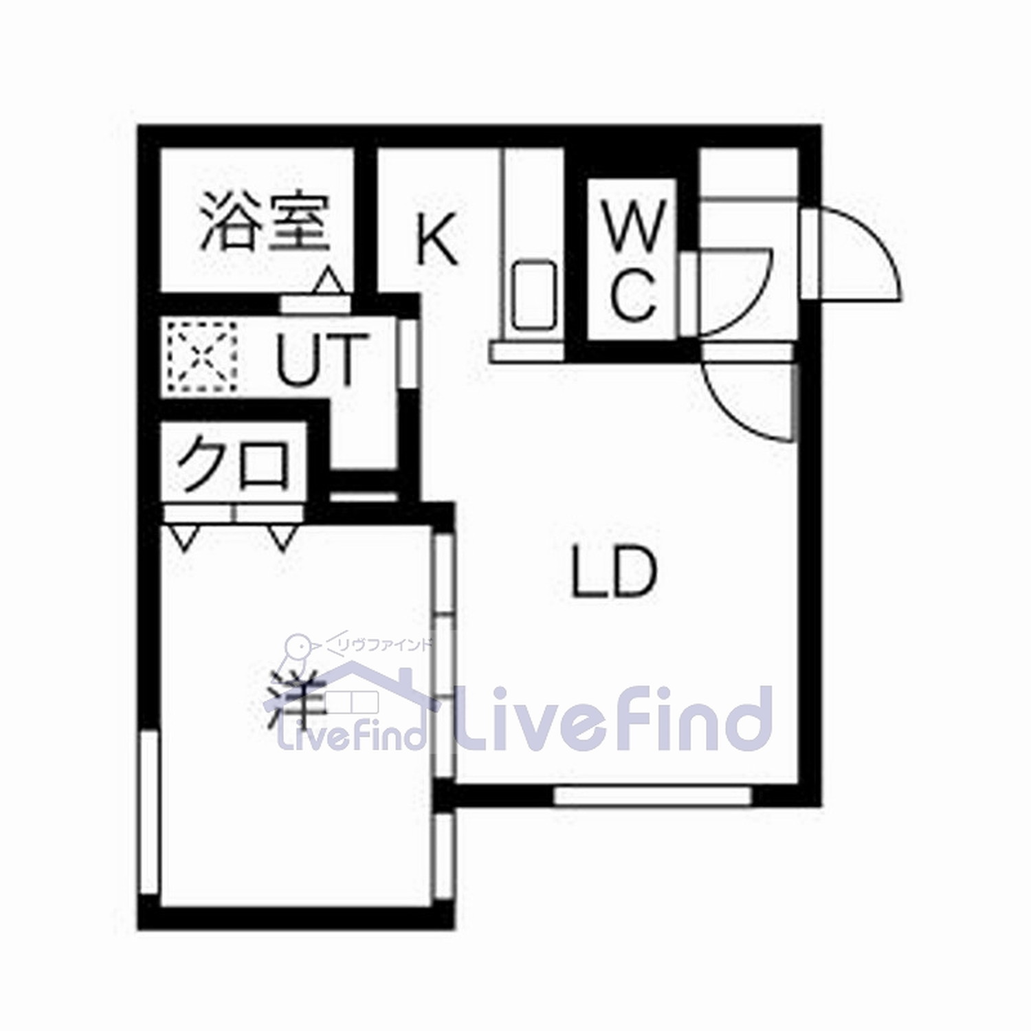 札幌市南区真駒内東町のマンションの間取り