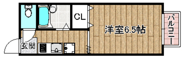 三島郡島本町江川のアパートの間取り