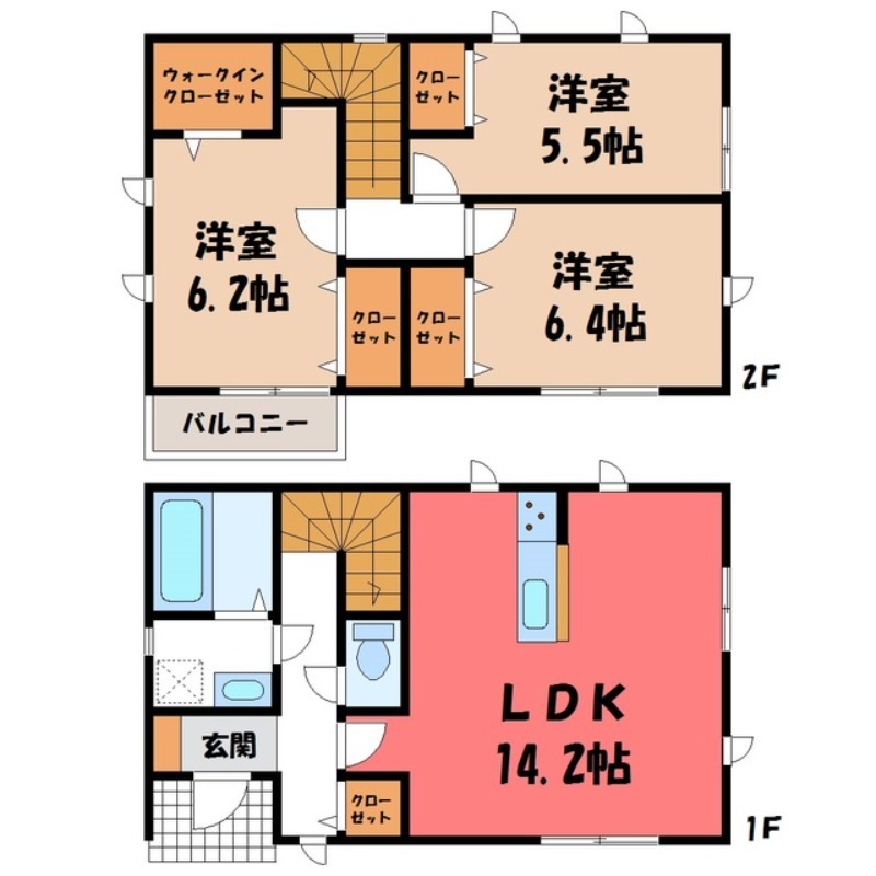 【小山市大字平和のその他の間取り】