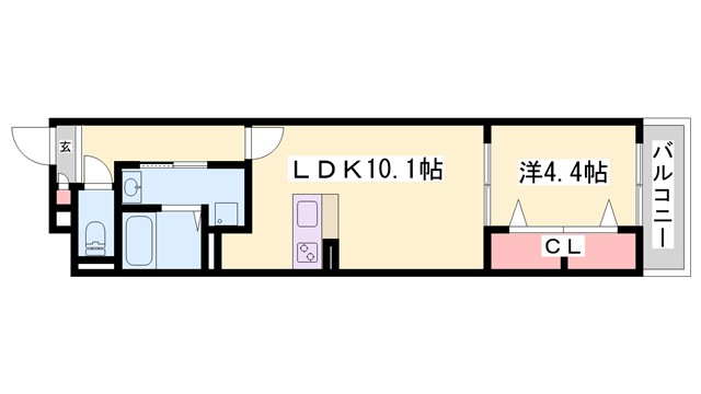 MISTRAL神田町の間取り