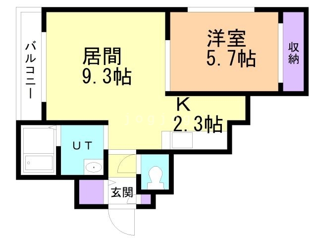 コットンテール本町の間取り