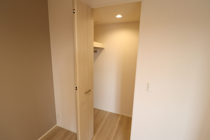 収納　ウォークインクローゼット付きです。