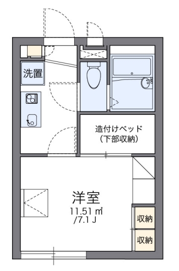 コートヒルの間取り