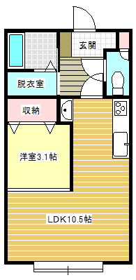 ｈｏｒｏ　ｈｏｒｏ（ホロホロ）の間取り