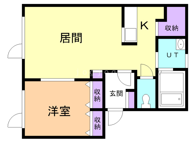 ノーヴェ月寒中央の間取り