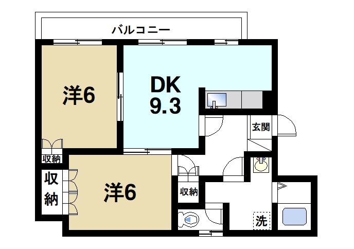 サンガーデンの間取り