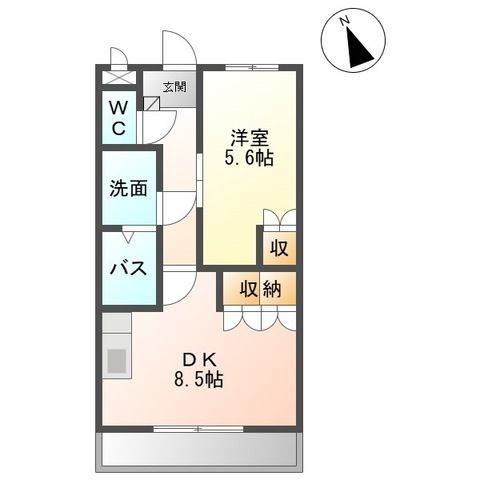 グリーンビュー井山の間取り