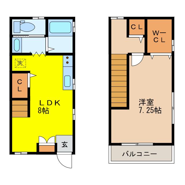 メゾンわかくさの間取り