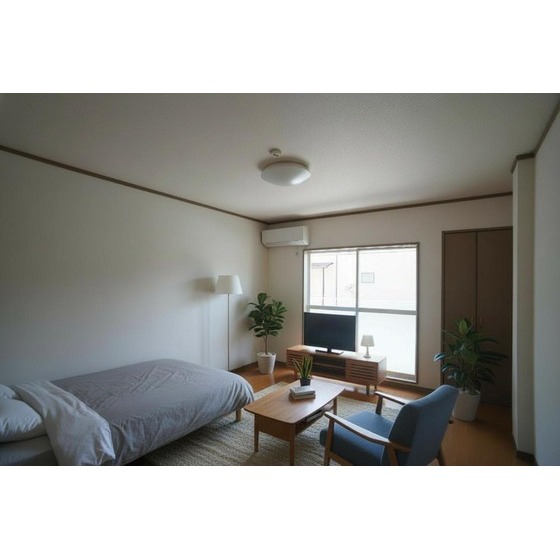 居室・リビング　ＣＧで家具等を配置したもので家具等は含まれません